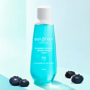Dot & Key Blueberry Hydrate Barrier Repair Milky Toner Essence with 5 Ceramides & Hyaluronic Acid 150ml